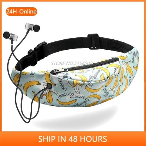 Women Waist Bag Waterproof Canvas High Quality Belt Bags Fanny Pack Girls Sling Bags New Fashion Mobile Phone Pouch Sports Bag
