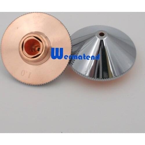 Wermatend Free shipping Laser cutting nozzle for hanslaser machine laser nozzles P0591-571-00015 screw-thread M11*0.75