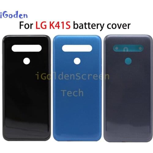 For LG K41S Back housing Battery Cover Rear Door Case For LG Lmk410emw lmk410hk lmk410hm battery door For LG K41S door