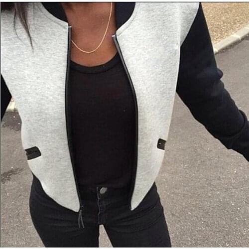 Women Spring Autumn Coat Women Casual Short Jacket