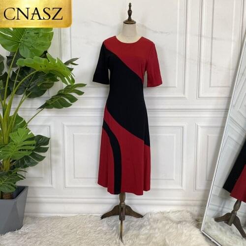 New Muslim Dress For Women Clothing Elegant Print Dress Evening Long Crewneck Dress Abaya High Quality