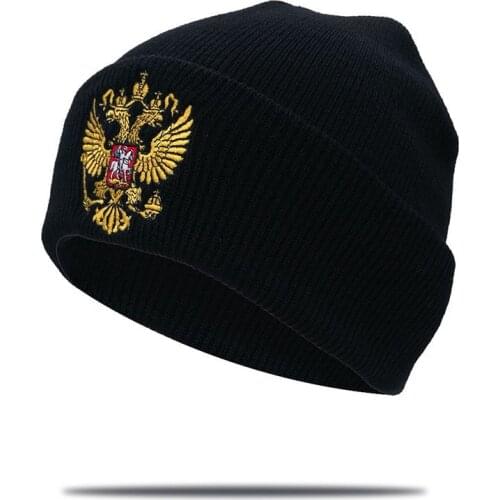 Winter Hats For Women Men Baseball Cap Knitting Casual Hat Warm Cool Hats Russian National Fashion Style Tactical Gorras
