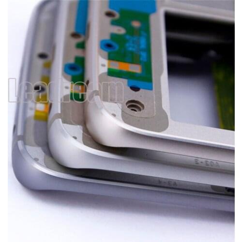 10pcs/lot DHL For SAMSUNG Galaxy S6 edge G925 Middle Frame Housing Chassis Rear Housing Cover