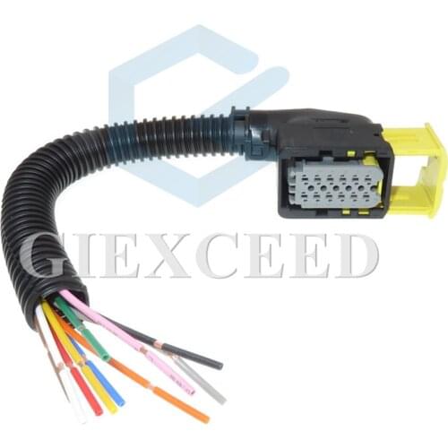 2-1703639-1 Connector 1-1545277-1 Car Plug And Socket Urea Pump Sensor Connector With Wire Harness