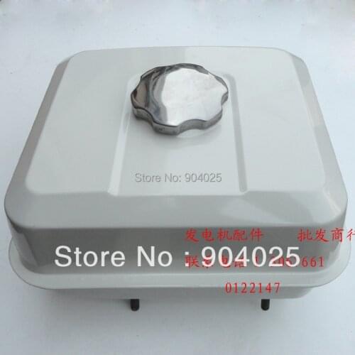 Gasoline engine pump Parts GX390 FUEL TANK ASSEMBLY WIHTE FOR HONDA GX240 GX270 GX340 GX390 188F MOTOR FUEL TANK & CAP & FILTER
