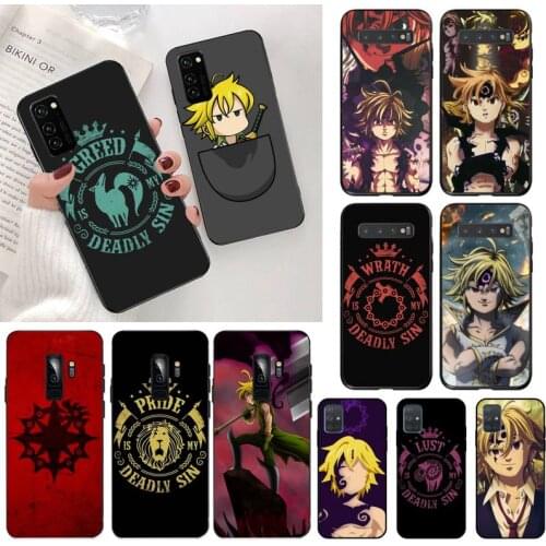 HUAGETOP anime seven deadly sins Soft Phone Case Cover for Samsung S20 plus Ultra S6 S7 edge S8 S9 plus S10 5G lite 2020