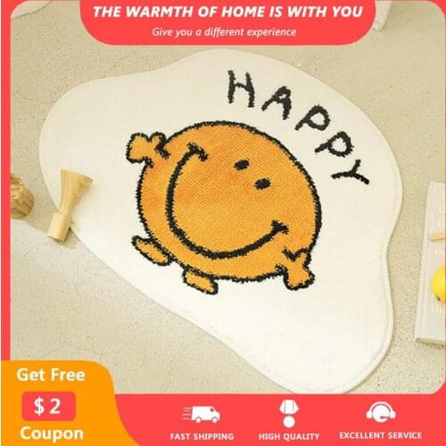 Cartoon Funny Doormats Non-slip Washable Door Mat Bathroom Bedroom Living Room Hallway Belcony 40x60cm 50x80cm tapis New Arrival