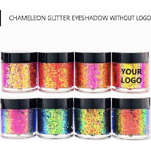 Private Label Halloween Glitter Sequins Eyeshadow High Pigment Cosmetic Eye Shadow Loose Sequins for Party Eyes Makeup