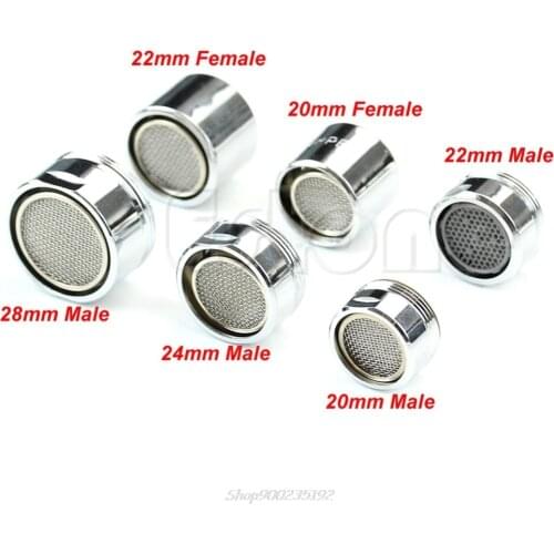 Water Saving Kitchen Faucet Tap Aerator Chrome Male/Female Nozzle Sprayer Filter Jy22 20 Dropship