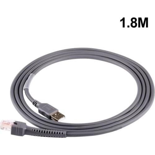 1.8m High Speed USB 2.0 A Male to RJ45 Cable for Symbol Barcode Scanner LS2208