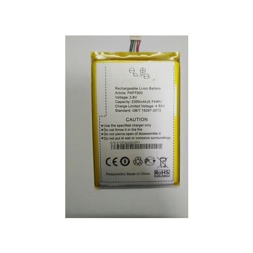 2300mAh cell phone Battery For Prestigio pap7500 for HIKE 828A 828 818 X1 X1D Cellphone Bateria with Repair Tools