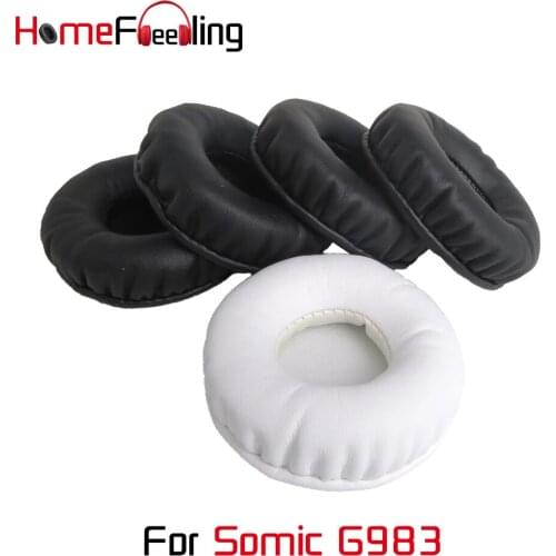 Homefeeling Ear Pads for Somic G983 Headphones Super Soft Velour Sheepskin Leather Ear Cushions Replacement Accessories