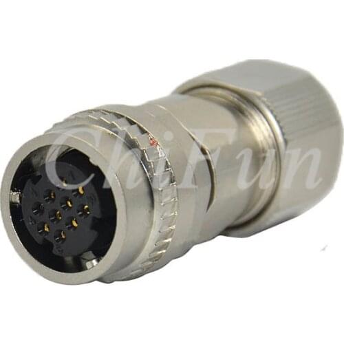 Servo motor encoder compatible with CM10-SP10S-M / DDK-10 core plug connector