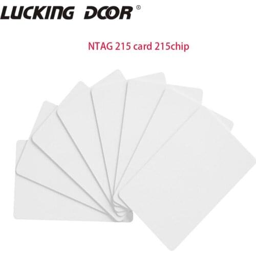 50/100pcs Ntag 215 NFC Cards 215 Chip Tag for Making Animal Crossing new horizons TagMo Forum Ntag 504Bytes NFC Tags