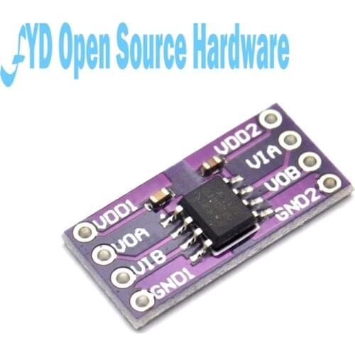 CJMCU-1201 ADUM1201 Dual Channel Digital Magnetic Isolator ADUM1201ARZ Low Power Consumption Replace Optocouplers