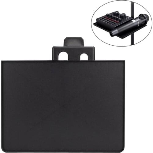 Sound Card Tray Live Microphone Plastic Stand Tray Stand Live Stand Fits for Live Tripod Bracket Accessories
