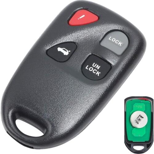 XRSHKEY 3+1 button remote key with 313.8MHZ KPU41805 for M5 4 button Keyless Entry Remote Car Key