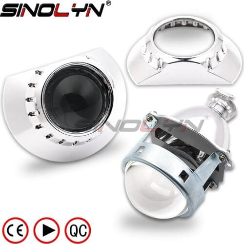 Sinolyn Bi-xenon Projector For BMW E46 Tuning Wagon/Sedan/Coupe Halogen Headlight 3.0 H1 Lens H7 Car Lights Accessories Retrofit