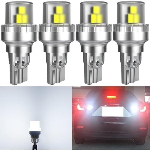 4pcs White Error Free Canbus For VW t5 t4 touran Volkswagen Touareg caddy golf 5 7 4 passat b6 b5 polo LED Backup Reverse Light