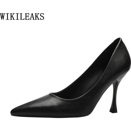 Pumps Women Shoes Party Shoes for Women Wedding Heels Shoes for Women 2021 High Heels Korean Fashion Black Heels Zapatos Mujer