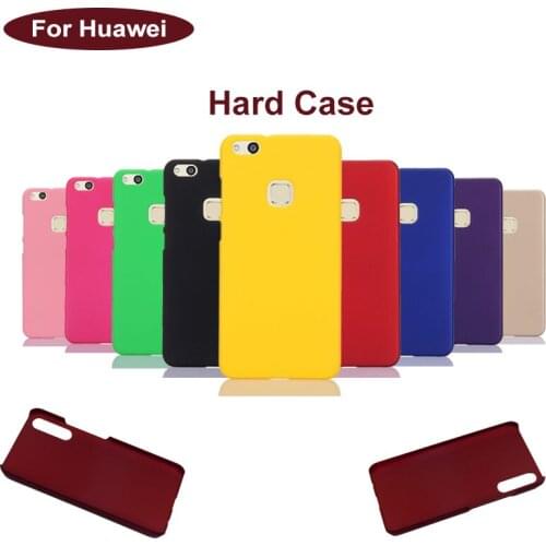 Hard Matte Cute Candy Case For Huawei Honor P Smart plus Y9 Y7 Y6 P30 PRO PIRME 2019 NOVA 4 P30 10 lite V20 Magic 2 Plastic Case