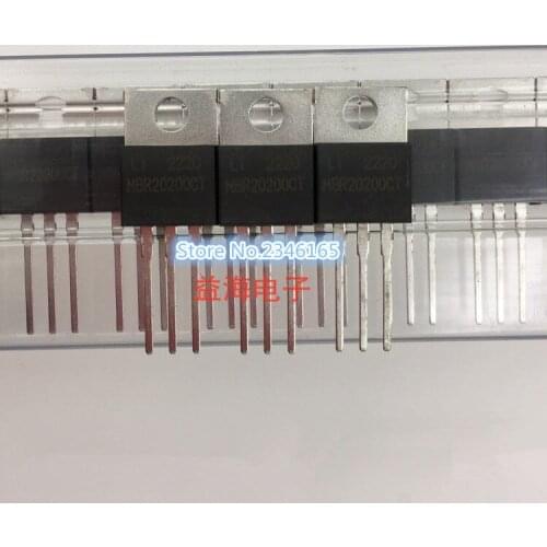 10PCS MBR20200CT TO220 MBR20200 TO-220 20200CT