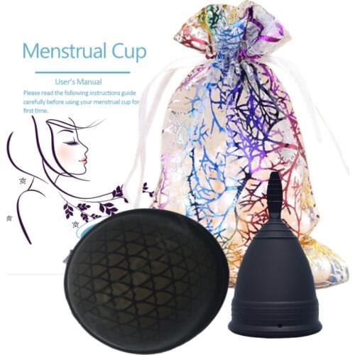 4PCS Reusable Disc Flat-fit Design Menstrual Cup with Extra-Thin Sterilizing Silicone Menstrual Disk Tampon/ Pad Alternative