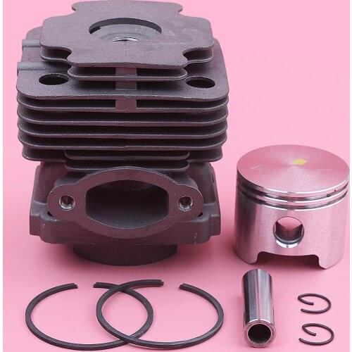 45mm Cylinder Piston Ring Pin Circlips Kit For OLEO-MAC 753 753T EFCO 8530 Chainsaws Replacement 61112035B, 6111 2035B