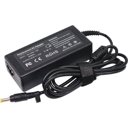 65W 18.5V 3.5A AC Adapter for NC8220 NC8420 NW8200 NW8240 Presario V1000 V6000 X6100 Pavilion DM3 DV2000 DV4000 DV5000 DV6000