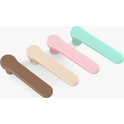 Room Door Handle Silicone Sleeve Cartoon Baby Child Crash Protection Suite Door Pull Handle Gloves Protector Home Accessories