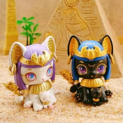 Blind Box AARU GARDEN Egypt Yalu Kindergarten Mystery Toys Anime Figures Cute Desktop Model Girl Gift Home Decore