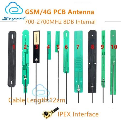GSM GPRS LTE 2G 3G 4G NBIOT full band internal PCB antenna for Quectel EP06-E EC25-E EC25-EC EC25-EU EC25-AU MINI PCIE module