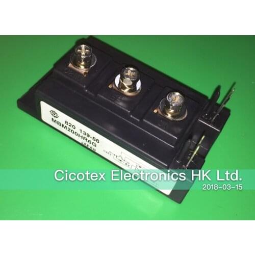MBM200HR6G IGBT MODULE RANGE WITH SOFT AND FAST (SFD) FREE-WHEELING DIODES