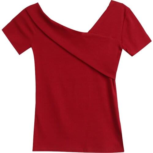 2020 spring summer autumn new women fashion casual lady beautiful nice Tops woman female OL t shirts Aq91