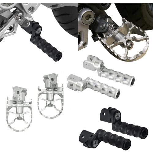 For BMW R1250GS R1200GS Adv Lc R1250 R1200 GS R1150GS 2013-2021 Stainless Steel Foot Pegs ADVENTURE FootRest Footpegs Foot rest