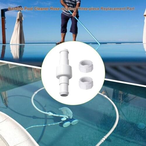 Pool Cleaner Hose Swivel D20 And Hose Nut D15 Kit Replace For Zodiac Polaris 280 180 380 3900 Pool Cleaner (3 Pack) Dropshipping