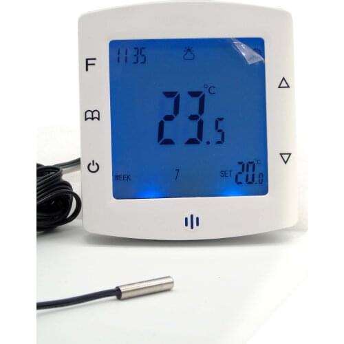 IEC Certification Programmable Floor Heating Thermostat with To protect floor sensor