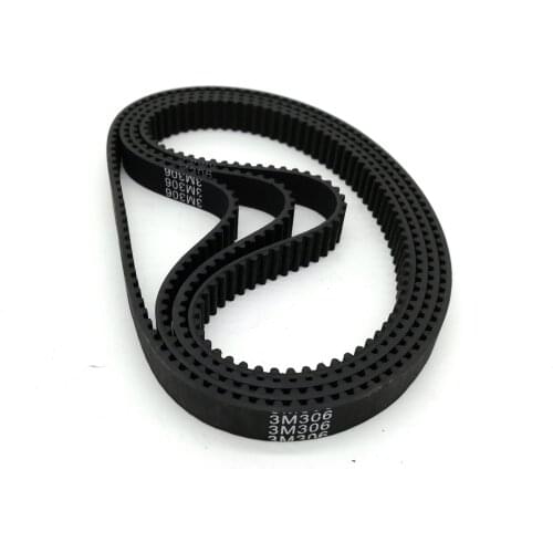 HTD 3M, Timing Belt, Closed-loop, 300mm 306mm length, 100 teeth 102 tooth , 9mm width