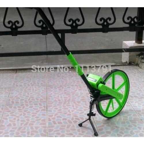 Hand measuring wheel, AX218 handheld meter length / distance measuring wheel / wheel rangefinder 10,000 meters