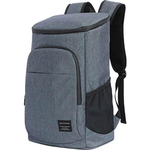 28L Thermal Backpack Waterproof Thickened Cooler Pouch Large Insulated Bag Camping Picnic Cooler Rucksack Refrigerator Bag