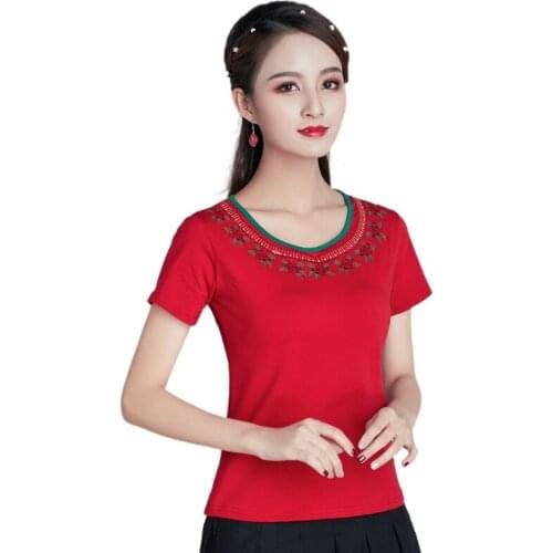 Black Cheongsam Top 2020 Asian Streetwear T Shirt Crop Tops For Teens Chinese Style Clothing Women Gothic Crop Top female V1941