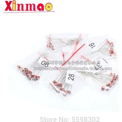 50PCS Common photoresist package 5506 5516 5528 5537 5539, 5 kinds, 10 for each