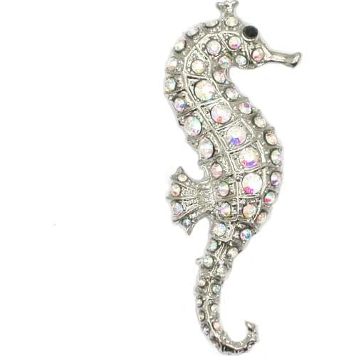 Seahorse Brooches Fashion Jewelry Hat Scarf Pins Brooch Accessories Gift