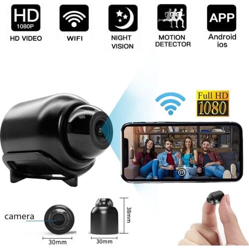 Mini Wifi Camera HD 1080P Surveillance Security Wireless Small Secret Recorder Night Vision Camcorder Baby Monitor DVR IP Cam