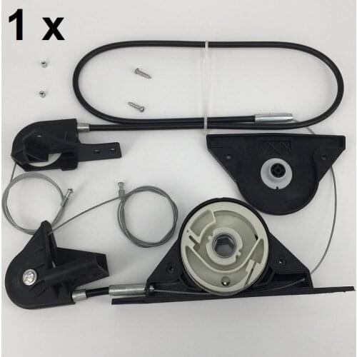 Electric sliding door repair kit right side new forward 03 for VW T5 Transporter