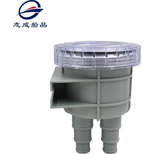 108mm Marine Intake Raw Sea Water Strainer/Filter For Hose Size 1/2"5/8"3/4" Marine Yacht Speedboat Engine Boat Accessories
