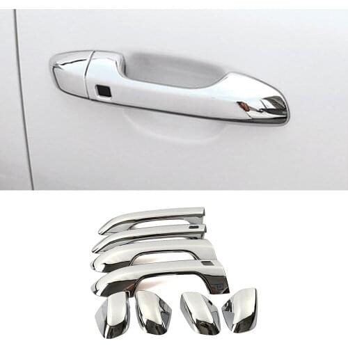For Kia Sportage QL 2015-2019 Chrome Side Door Handle Cover Trim Exterior Moulding Trim ABS Protection Sticker