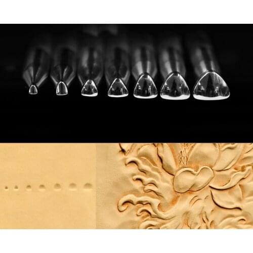 Sy tool Realistic Class Handmade DIY Vegetable Tanned Leather craft Cowhide Stainless Steel Printed for bags wallets