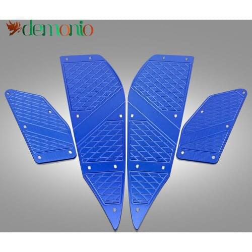 Motorcycle Front & Rear Footboard Steps Foot Plate Footrest Pedal For YAMAHA XMAX 125/300/400 Techmax 2020 XMAX125 XMAX300 20