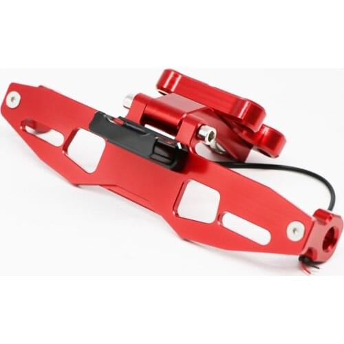 Applicable to Yamaha Tfx150 Mslaz150 15-17 Years Motorcycle with Light License Plate Holder Short Tail motorcycle